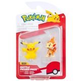Pokemon Battle 2 Li Aksiyon Figürler Pikachu Ve Chimchar Pkw3594