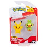 Pokemon Battle 2 Li Aksiyon Figürler Pikachu Ve Grookey Pkw4075