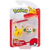 Pokemon Battle 2 Li Aksiyon Figürler Pikachu Ve Rowlet Pkw4072