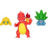 Pokemon Battle 3'lü Figür Oyuncak Seti 32552 - Standart