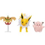 Pokemon Battle 3'lü Figür Oyuncak Seti PKW3510 - Standart
