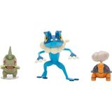 Pokemon Battle 3'lü Figür Oyuncak Seti PKW4089 - Standart
