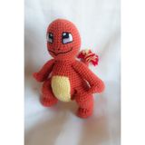 Pokemon Charmander Amigurumi Organik Oyuncak