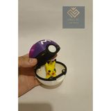 Pokemon Masterball Pokeball Poke Topu (Pikachu Hediyeli)