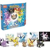 Pokemon Mega Pokémon™ - Eevee Dönüşümleri Yapı Seti, Çocuklar Için Yapı Oyuncakları GFV85 - Çok Renkli