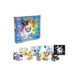 Pokemon MEGA Pokémon™ - Eevee Dönüşümleri Yapı Seti, çocuklar için yapı oyuncakları GFV85