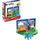 Pokemon Mega™ Pokémon™ Park Teması, Çocuklar Için Aksiyon Figürlü Birleştirilebilir Set (220 Parça)