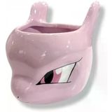 Pokemon Mewtwo 3D Tasarımlı Seramik Kupa, Pembe