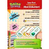 POKEMON Okul Etiketi Defter Etiketi Kalem Etiketi Kişiye Özel Suya Dayanıklı İsim Yazılabilien