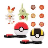 Pokemon PKW3653 Sürpriz Atak Larvitar ve Scorbunny S4 Oyun Seti