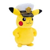 Pokemon PKW4689 Kaptan Pikachu 20 cm Peluş Oyuncak