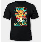 Pokemon Special Edition Pikacu Unisex T-Shirt - Siyah