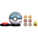 Pokemon Surprise Attack Oyun Seti Larvitar ve Heavy Ball - Renkli