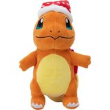Pokemon Yılbaşı Serisi Charmander Peluş Oyuncak 20 cm - Standart