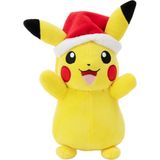 Pokemon Yılbaşı Serisi Pikachu Figür Peluş Oyuncak 20 cm - Standart