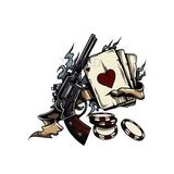 Poker As As As As İSkanbıl Kağıdı Stikcer Yapıştırma