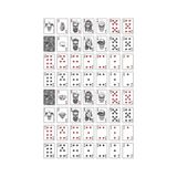 Poker Destesi Sticker Set 56 Parça Telefon, Tablet, Defter, Laptop Sticker