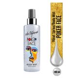 Poker Face Simli Body Mist Vücut Spreyi - 200 ML