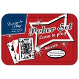 Poker Set: Learn to Play (Retro Tins)