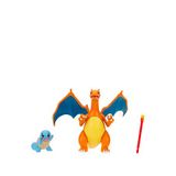 Pokémon Battle Squirtle & Charmander 2'li Figür Oyuncak Pkw2283