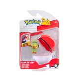 Pokémon Clip 'N' Go Grookey ve Poké Ball - 2 İnç Savaş Figürü ve Poké Topu Aksesuarı İçerir