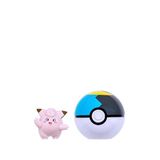 Pokémon Clip 'n' Go Poke Ball Ve Clefairy Karakter Figür Oyuncak Pkw4160