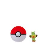 Pokémon Grookey Clip 'n' Go Figür Oyuncak Pkw4157