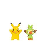 Pokémon Pikachu Ve Grookey Battle 2'li Figür Oyuncak Seti Pkw4075