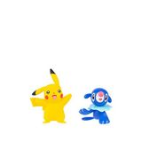 Pokémon Pikachu Ve Popplio Battle 2'li Figür Oyuncak Seti Pkw4074