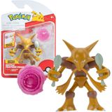 Pokémon Pokemon Figürü Simsala Alakazam – 11 cm Figürler - Yeni Dalga 2024 - Resmi Pokemon Oyuncak
