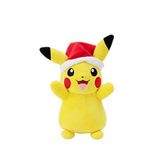 Pokémon Yılbaşı Serisi Pikachu Figür Peluş Oyuncak 20 Cm