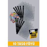Pokscard Taso Föyü (10 ADET) - (TOPLAM 200 ADET TASO ALIYOR) - (4CM ÜRÜNLER SIĞMAKTADIR)