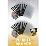 Pokscard Taso Föyü (20 ADET) - (TOPLAM 400 ADET TASO ALIYOR) - (4CM ÜRÜNLER SIĞMAKTADIR)