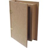 Pol & Art Ku 253 Ahşap Büyük Kitap Kutu