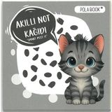 Pola Book HKP052 Smart Post-It Elektrostatik Sök-Tak 6.8x6.8cm 50 Yp. Akıllı Not Kağıdı - Tekli