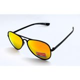 Polar 333 59 Col 80 Sıyah Polarıze Gold Pılot Unısex Güneş Gözlüğü - Siyah