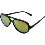 Polar 395 57 Col 76 0 Sıyah Polarıze Yesıl Pılot Unısex Güneş Gözlüğü - Siyah
