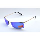 Polar 740 59 Col 02 mt Altın Polarıze Mavı Unısex Güneş Gözlüğü