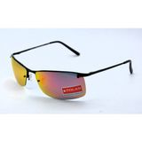 Polar 740 59 Col 06 M Red Sıyah Polarıze Kırmızı Unısex Güneş Gözlüğü - Siyah