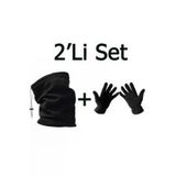 Polar Boyunluk-Polar Eldiven 2Li Set Kışlık Set