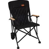 Polar Comfort Plus Ultra Konforlu Katlanır Kamp Sandalyesi Black - Çok Renkli
