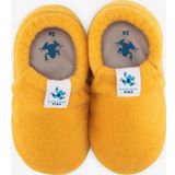 Polar Fleece Sarı Polar Barefoot Patik (Hediye Seti)