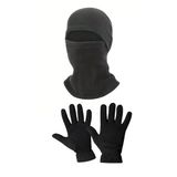 Polar Unisex Kar Maskesi Polar Eldiven Set