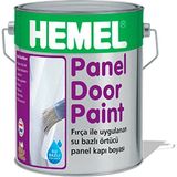 Polar White Renkli HEMEL Su Bazlı Panel Kapı Boyası 1 Lt Kokusuz ve Sağlıklı Uygulama