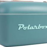 Polarbox Classic Deri Kayışlı Soğuk ve Sıcak Termos Çanta 20 L Deniz Mavisi & Mavi
