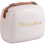 Polarbox Deri Kayışlı Pudra Gold Soğuk ve Sıcak Tutucu Yemek Çantası 6 Lt - Pudra - Gold