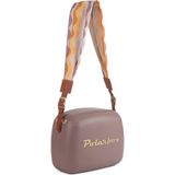 Polarbox Prinkstyle Ondas Classic Deri Kayışlı Mauve Gold Soğuk ve Sıcak Tutucu Yemek Çantası 6 Lt - Mürdüm - Standart
