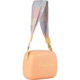 Polarbox Prinkstyle Patchwork Classic Orange Yellow Pamuk ve Deri Kayışlı Soğuk ve Sıcak Tutucu Yemek Çantası 6 Lt - Turuncu - Sarı - Standart