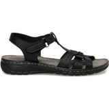 Polaris 158589.Z4FX Siyah Kadın Comfort Sandalet