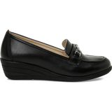 Polaris 166734.Z6FX Siyah Kadın Loafer